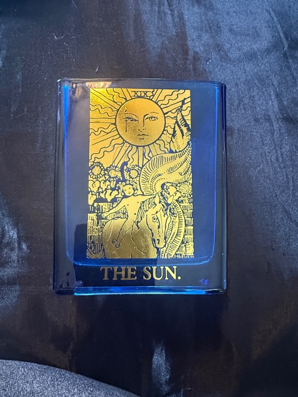 Tarot Card Display glass container